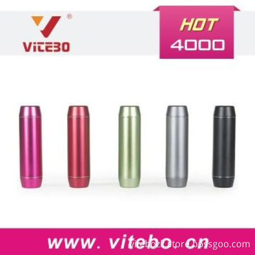 4000mah Mars Power Bank with High Bright LED torch use 10000Hours
